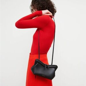 Mansur Gavriel mini frame M bag- black